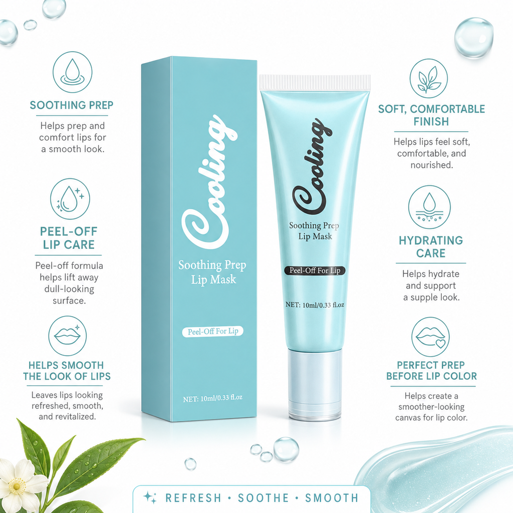 Cooling Soothing Prep Peel-Off Lip Mask 10ml