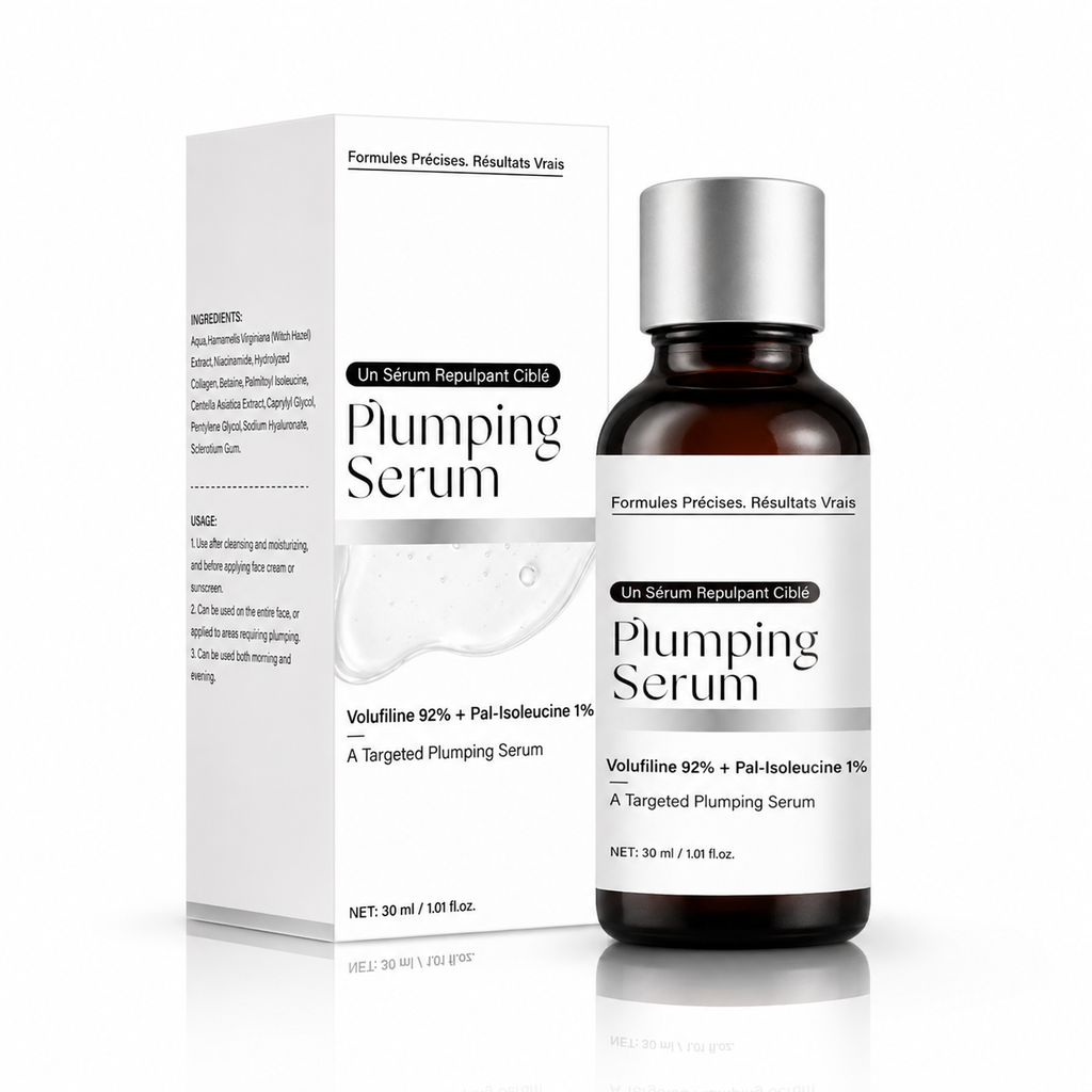 RNX Labs Volufiline 92% and Pal-Isoleucine 1% plumping face serum 30ML ready stock product with bottle and box