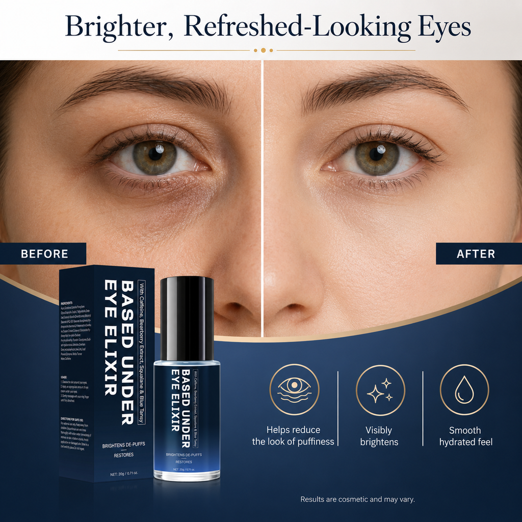 Caffeine Under Eye Elixir with Bearberry, Squalane & Blue Tansy 20g