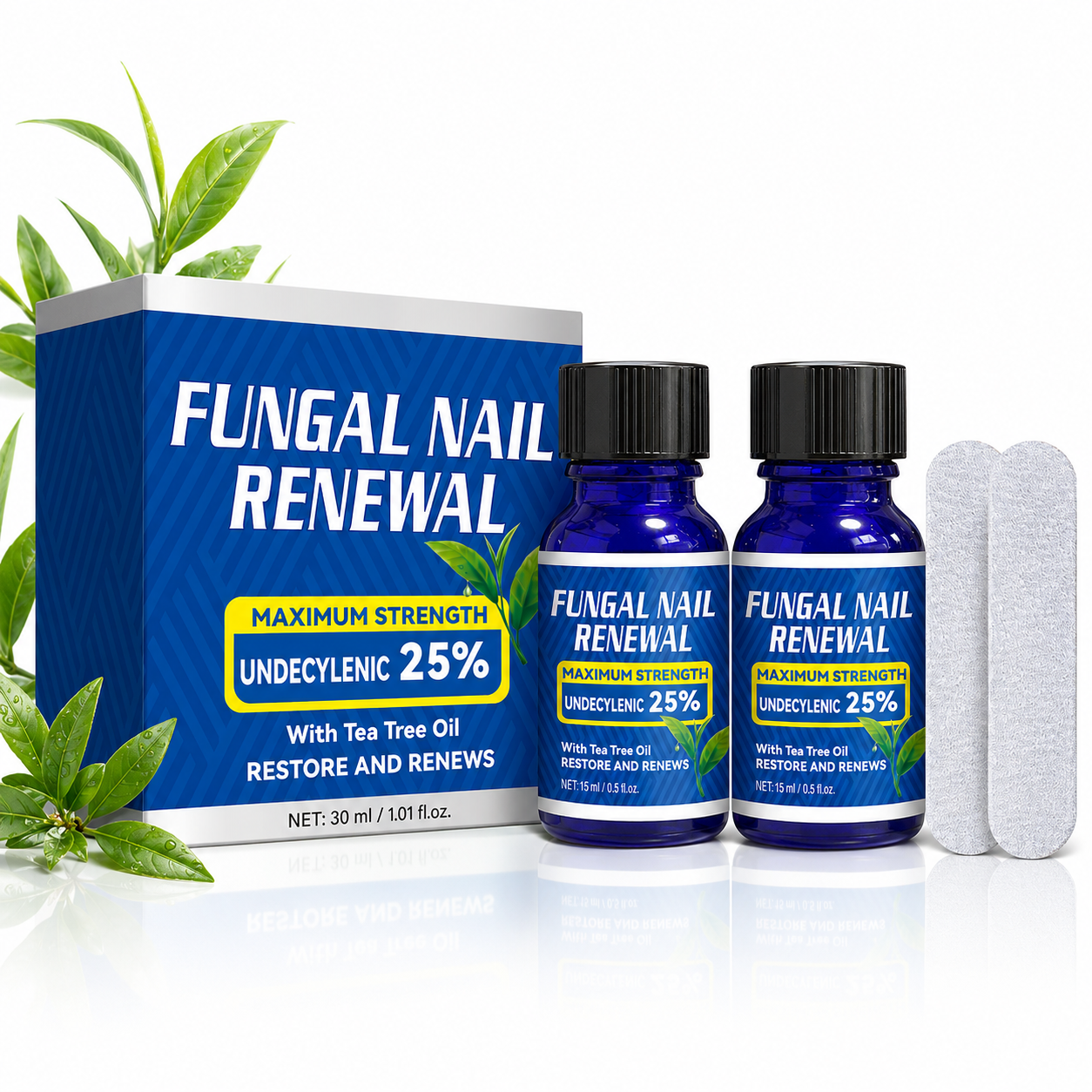 Undecylenic 25% Fungal Nail Renewal Oil with Tea Tree Oil 30ml