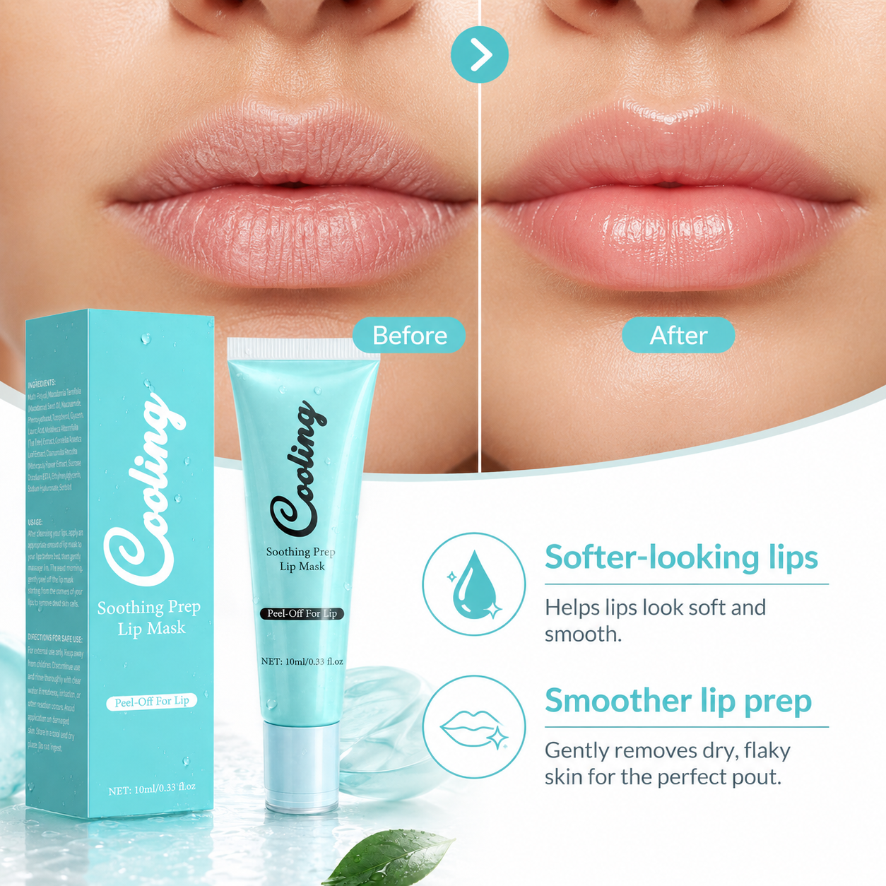 Soothing Prep Peel-Off Lip Mask 10ml