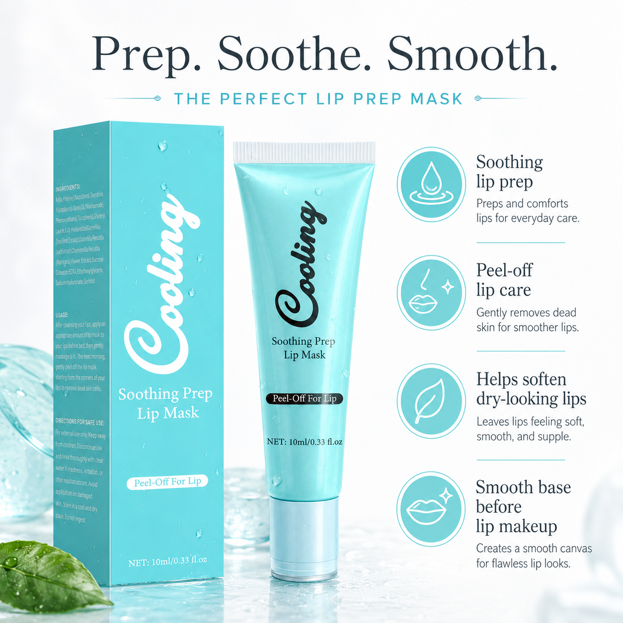 Soothing Prep Peel-Off Lip Mask 10ml