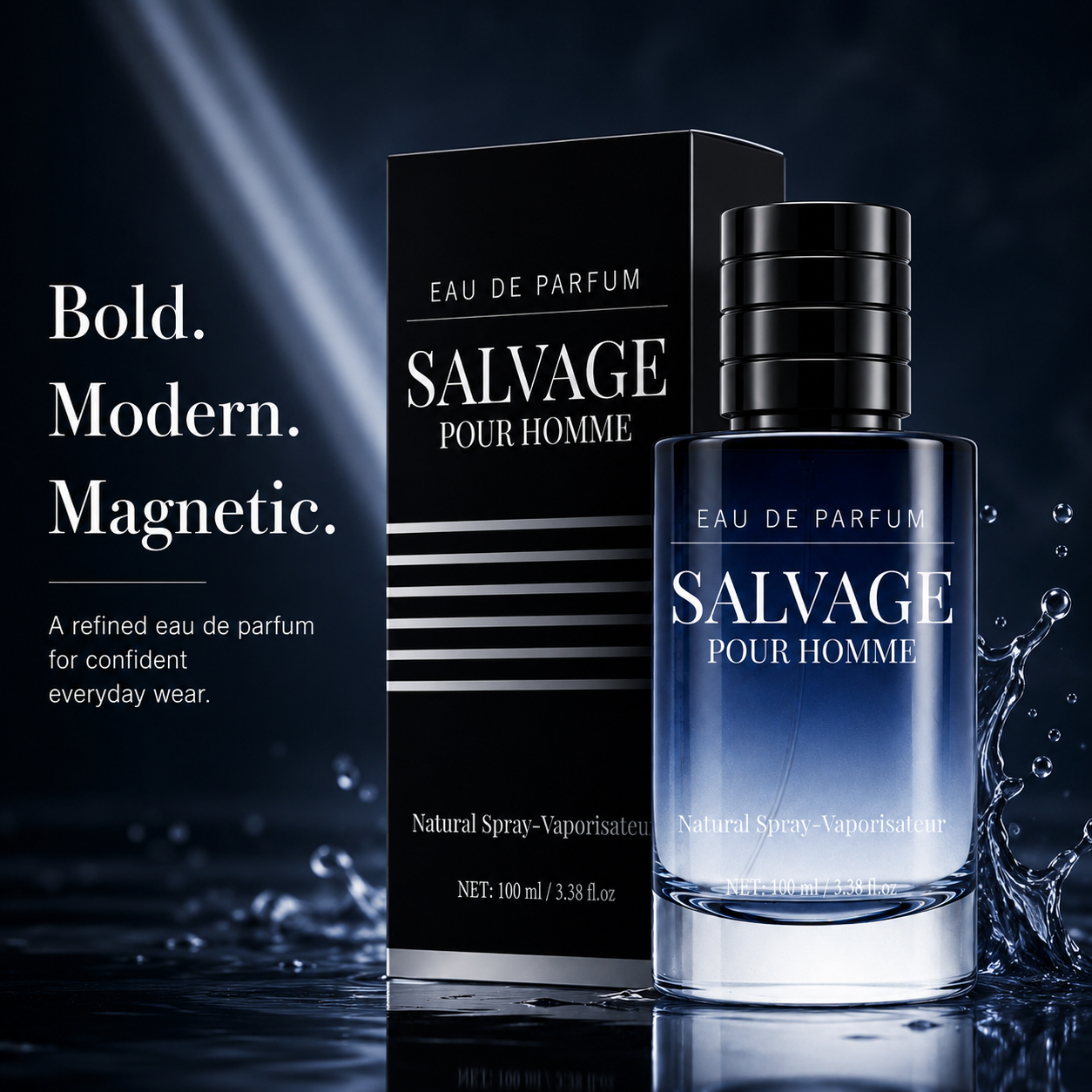 Salvage Pour Homme Eau de Parfum Natural Spray 100ml
