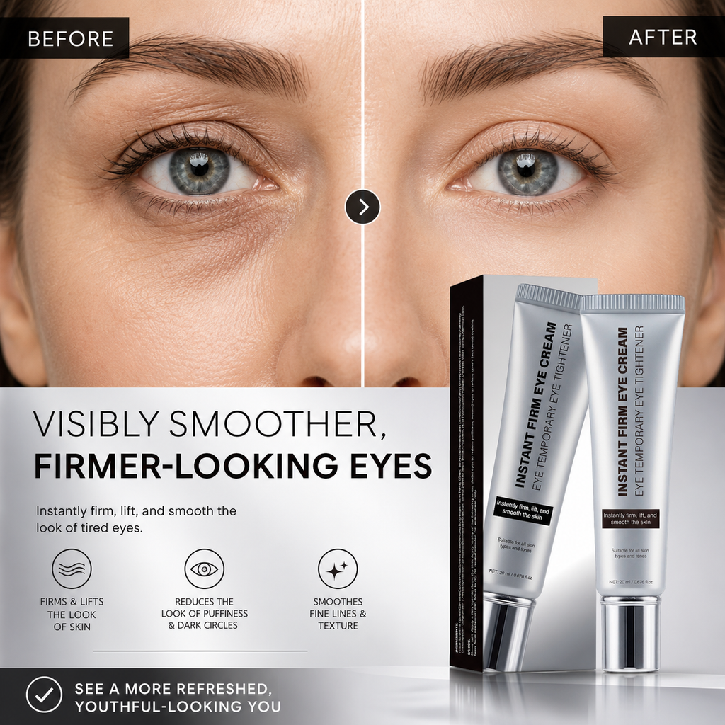 Instant Firm Retinol Eye Cream Temporary Eye Tightener 20ml