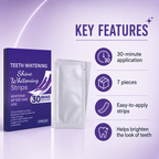 Shine Teeth Whitening Strips 7 Pieces 30-Minute Application