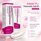 Arbutin 7% + Tranexamic Acid 4% Tone Care Cream 50ml