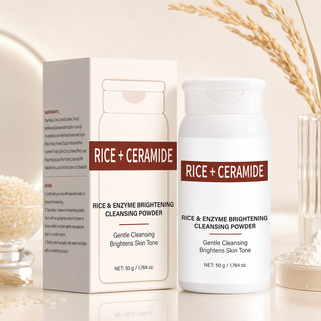 Rice + Ceramide Enzyme Brightening Cleansing Powder 50g