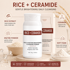 Rice + Ceramide Enzyme Brightening Cleansing Powder 50g