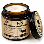 Grass-Fed Tallow Honey Balm Face & Body Moisturizer