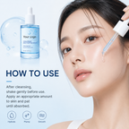 K-beauty inspired blue serum packaging concept by RNX Labs
